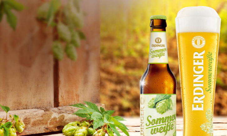 Erdinger Sommerweisse header